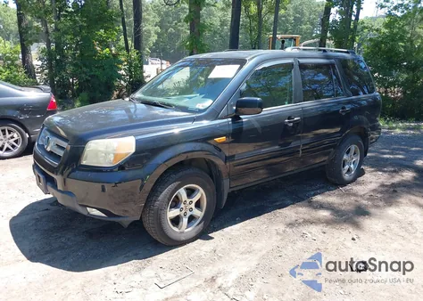 2006 Honda Pilot Ex from USA, damaged, VIN 5FNYF184X6B013430